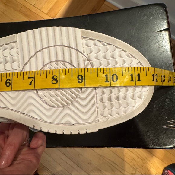 ADIDAS Supercourt Leather Sneakers Cloud White Lilac Tennis Athletic Size 10 - Picture 15 of 16